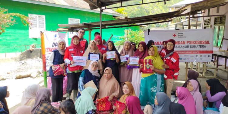 PMI DKI Jakarta Dan PMI Aceh Tengah Perkuat Pemulihan Pascabencana Di Desa Kenawat