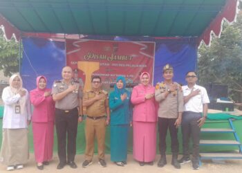 Pisah Sambut Kapolsek Kerumutan, Iptu Budhi Santoso Prioritaskan Kamtibmas