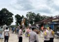 Relokasi Pasar Bawah Teluk Kuantan Berjalan Kondusif, berkat dukungan Personil Gabung, Polri, TNI, Pol PP, BPBD dan Dishub 