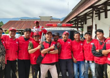 Haru Warnai Perpisahan Tim Kemanusiaan PMI Jakarta Utara Dan PMI Gayo Lues