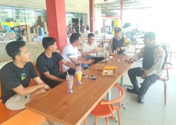 Polsek Ukui Gelar Patroli Obvit dan KRYD, Situasi Kamtibmas Terpantau Kondusif