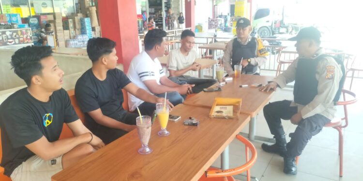 Polsek Ukui Gelar Patroli Obvit dan KRYD, Situasi Kamtibmas Terpantau Kondusif