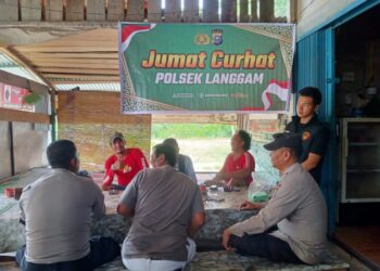 Jumat Curhat di Langgam, Warga Keluhkan Pendatang Tak Lapor hingga Judi Online