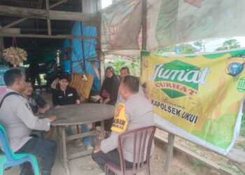 Polsek Ukui Gelar Jum’at Curhat, Warga Sampaikan Aspirasi Langsung