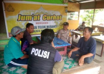 Jum’at Curhat, Warga Teluk Meranti Sampaikan Keluhan Remaja Ugal-ugalan