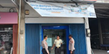 Cegah Kejahatan C3, Polsek Pangkalan Kerinci Intensifkan Patroli di Pusat Aktivitas Warga