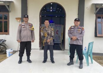 Polsek Pangkalan Lesung Gelar Minggu Kasih, Polisi Sambangi Jemaat Gereja Methodist Indonesia
