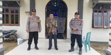 Polsek Pangkalan Lesung Gelar Minggu Kasih, Polisi Sambangi Jemaat Gereja Methodist Indonesia