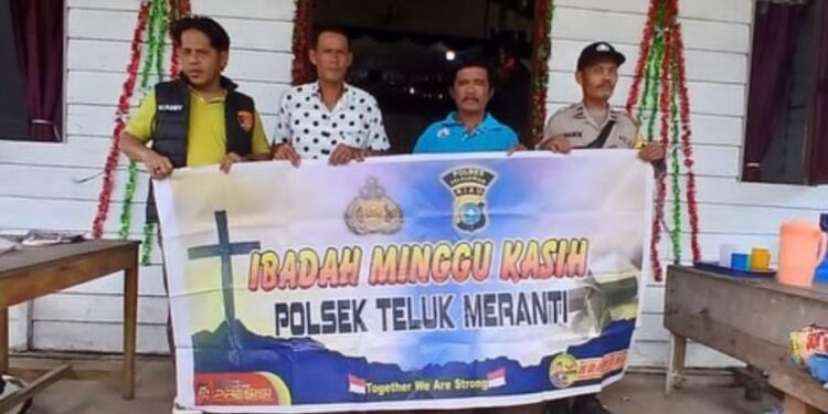 Polsek Teluk Meranti Gelar Minggu Kasih, Sosialisasi Lalu Lintas dan Tertib Remaja