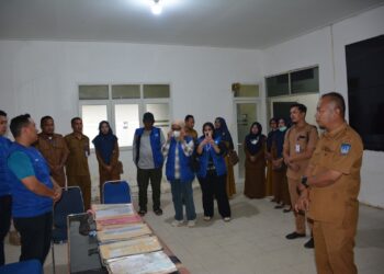 Pasca Banjir, ANRI Bekali Pegawai Diskominfo Langsa Teknik Pemulihan Arsip Terdampak Bencana