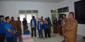 Pasca Banjir, ANRI Bekali Pegawai Diskominfo Langsa Teknik Pemulihan Arsip Terdampak Bencana