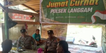 Jumat Curhat, Warga Langgam Soroti Narkoba hingga Judi Online