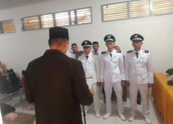 Pelantikan Geuchik, Pj Geuchik Dan Tuha Peut Di Kecamatan Matangkuli
