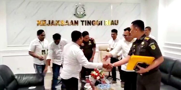 Kejati Riau Sambut Hangat Kunjungan Lembaga Investigasi Negara (LIN – RIAU)