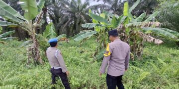 Polsek Teluk Meranti Sosialisasikan Maklumat Kapolda Riau Cegah Karhutla