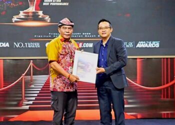 Gemilang Di Pulau Dewata, Gubernur Zainal Paliwang Sabet Predikat The Best Governor 2026