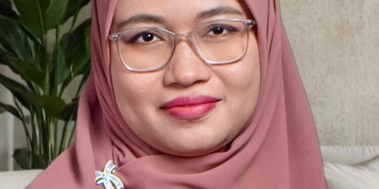 Ketua Yayasan Al Anshar Calang Putri Nadia Ulfa ST Lepaskan Bantuan Kloter Kedua