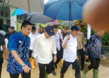 Sinergi Pusat dan Daerah: Menko Pangan hingga Wamendagri Kunjungi Korban Banjir diLangsa.