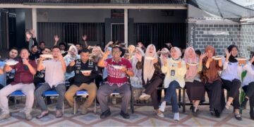 Aksi Humanis Karutan Takengon, Memasak Dan Makan Bersama Kuah Beulangong Pasca Bencana