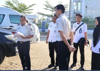 Kepala Kantor Imigrasi Takengon Pimpin Apel Kendaraan Dinas 