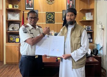 Penandatanganan Kerjasama Rutan Takengon Dengan Pesantren Al Ghuroba