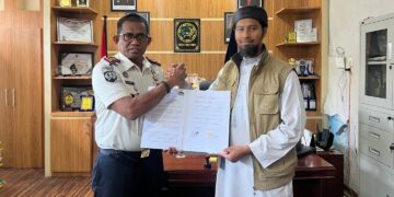 Penandatanganan Kerjasama Rutan Takengon Dengan Pesantren Al Ghuroba