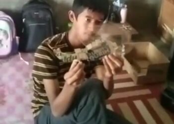 Terinspirasi Dari Heli BNPB, Siswa SMPN 25 Takengon Ciptakan Helikopter Bergerak Dari Kartun