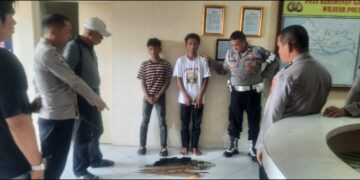 Nekat Bawa Sajam Jenis Busur Dua Remaja Di Amankan Polisi.