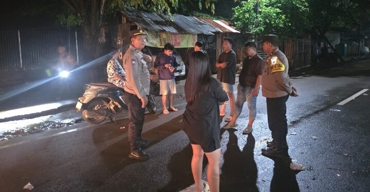 Piket Fungsi Polsek Tamalate Bubarkan Pesta Miras Di Taman Maccini Sombala