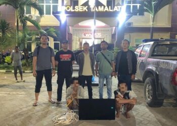 Tim Resmob Polsek Tamalate Tangkap Dua Terduga Pelaku Pencurian