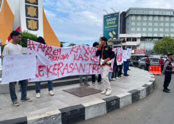 AMP2PH Gelar Aksi, Soroti Kasus Kekerasan terhadap Anak Di Aceh Tengah