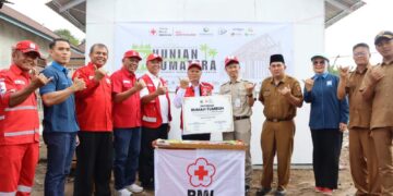 PMI Jaksel Resmikan Rumah Tumbuh Bagi Penyintas Di Malalak Kabupaten Agam
