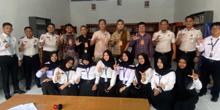 Tingkatkan Kualitas Literasi Dan Akuntabilitas, Lapas Makassar Terima Kunjungan BPK RI Dan Perpusnas