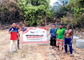 Relawan Bangun 3 Titik Telaga Air Di Dusun Rantau Panjang Aceh Timur