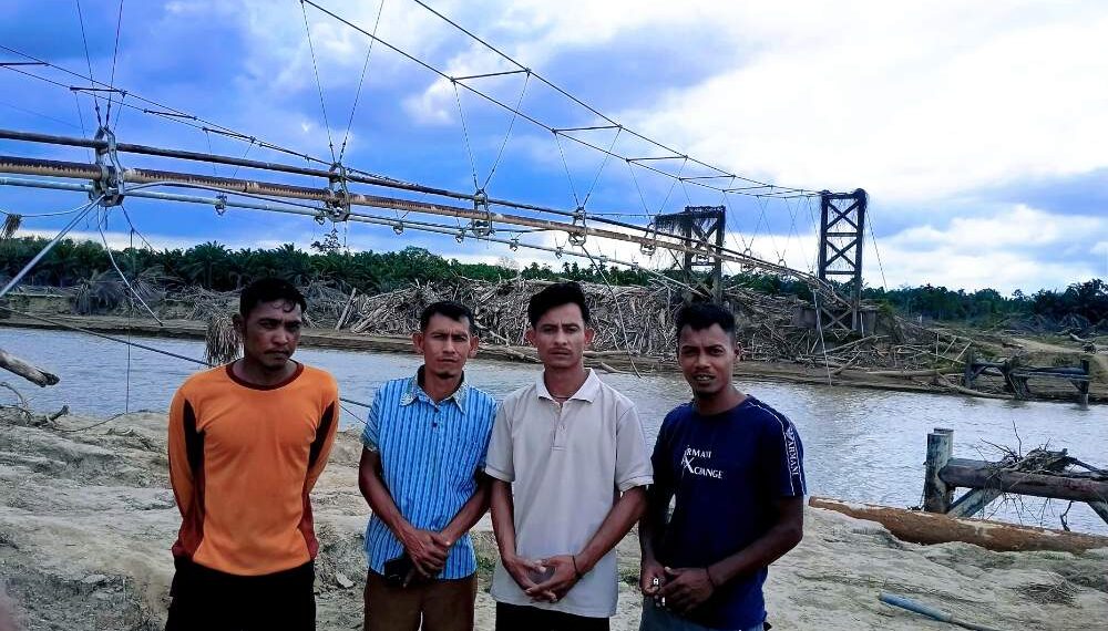 Warga Rantau Panjang Keluhkan Ketiadaan Jembatan Penghubung Aceh Timur–Aceh Utara