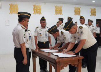 Perkuat Kinerja di Era Baru, Kakanwil Ditjenpas Aceh Lantik 39 Pejabat : “Tak Ada Ruang Bagi Penyimpangan”