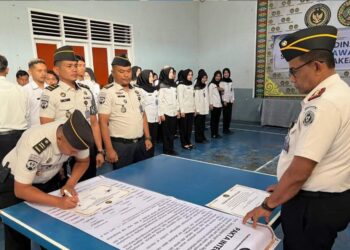 Penandatanganan Komitmen Bersama Dan Pakta Integritas Satuan Kerja Rutan Takengon