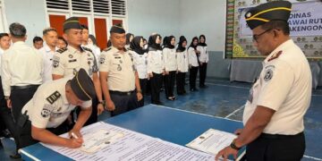 Penandatanganan Komitmen Bersama Dan Pakta Integritas Satuan Kerja Rutan Takengon