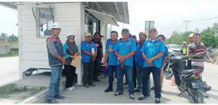 Perkuat Sinergi, Pengurus Baru AGN FC-FSP-NIBA-SPSI PUK Falas Lakukan Audiensi ke Pengelola Gudang