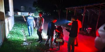 Cegah Gangguan Kamtibmas, Polsek Langgam Intensifkan Patroli Malam