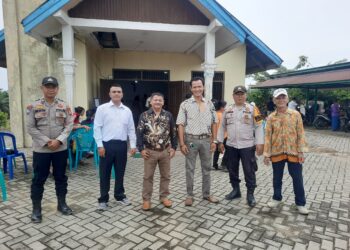 Polsek Ukui Laksanakan Patroli Pengamanan Rumah Ibadah Gereja di Wilayah Hukum Ukui