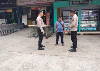 Cegah C3, Polsek Pangkalan Kerinci Patroli Sejumlah Titik Rawan