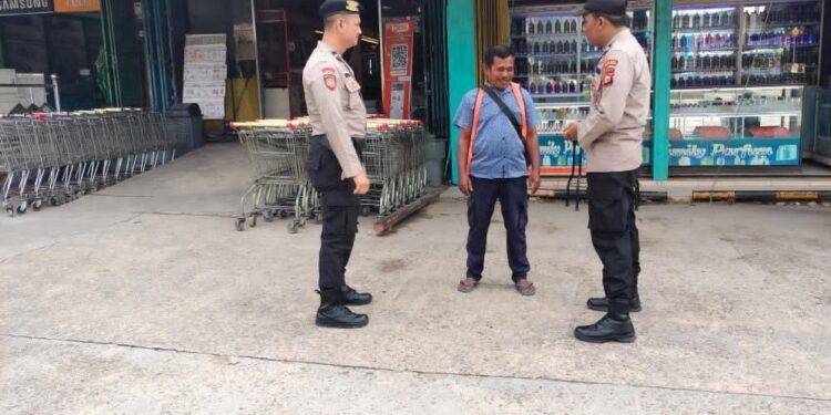 Cegah C3, Polsek Pangkalan Kerinci Patroli Sejumlah Titik Rawan