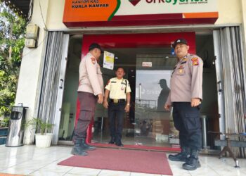 Jaga Harkamtibmas, Polisi Kuala Kampar Gelar Patroli KRYD di Objek Vital