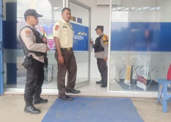 Polsek Ukui Laksanakan Patroli Obyek Vital, Antisipasi Kejahatan dan Ciptakan Kamtibmas Kondusif