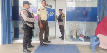 Polsek Ukui Laksanakan Patroli Obyek Vital, Antisipasi Kejahatan dan Ciptakan Kamtibmas Kondusif