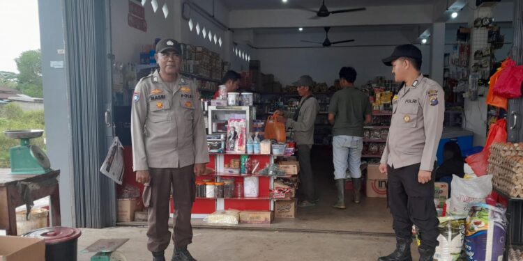 Polsek Kuala Kampar Tingkatkan Patroli KRYD, Antisipasi C3 di Objek Vital dan Pusat Keramaian