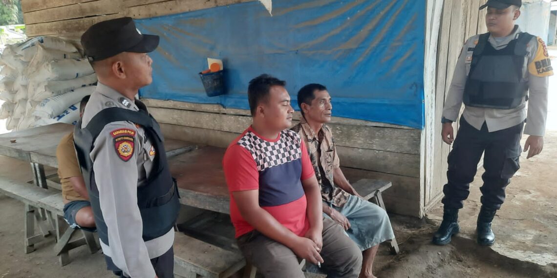 Polsek Ukui Intensifkan Patroli, Edukasi Warga Jaga Kamtibmas