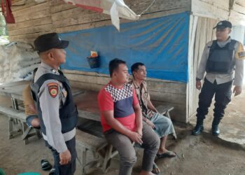 Polsek Ukui Intensifkan Patroli, Edukasi Warga Jaga Kamtibmas