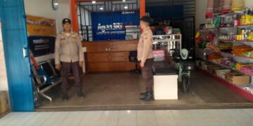 Patroli KRYD Polsek Kuala Kampar Intensifkan Pengamanan Objek Vital dan Pusat Keramaian